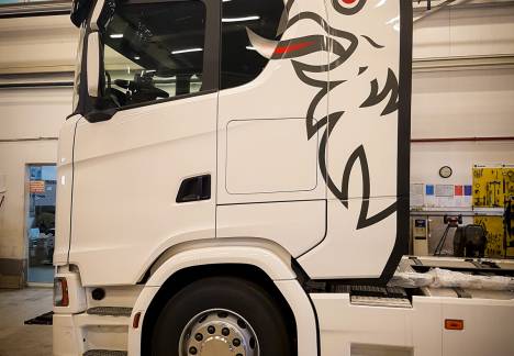 inscriptionare scania 