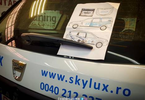 inscriptionare auto skylux