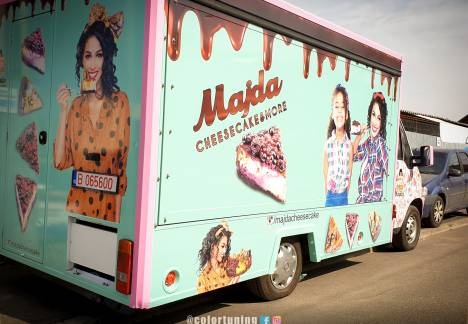 colantare masina food truck