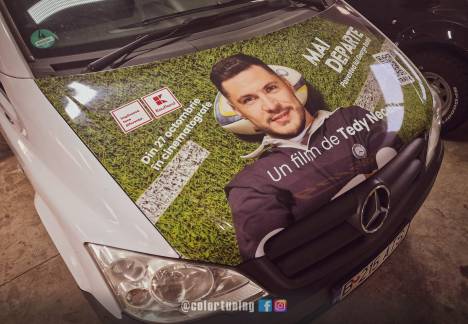 colantare capota branding auto