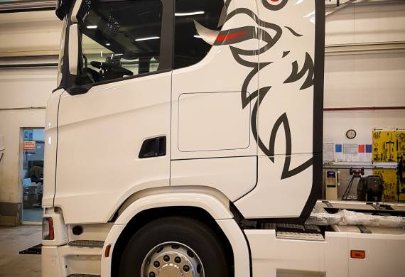 inscriptionare scania 