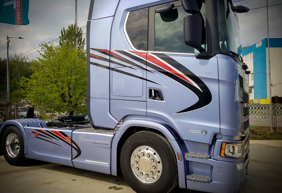 scania model nou stiker 